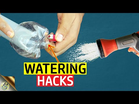7 BEST GARDEN HACKS TO WATER YOUR PLANTS ON A VACATION | PLASTIC BOTTLE HACKS FOR GARDEN