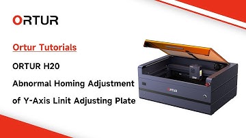 Ortur H20 y-axis abnormal homing adjustment tutorial