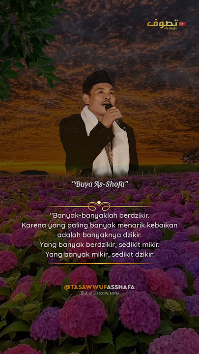 Nasehat Buya As-Shofa ❤️ #tasawuf #hakikat #makrifat #sufisme #sufi #doa