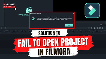 How To Fix Project File Fail To Open in Filmora(PROBLEM SOLVED)