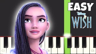 Welcome To Rosas - EASY Piano Tutorial (From Disney's Wish - Ariana DeBose)