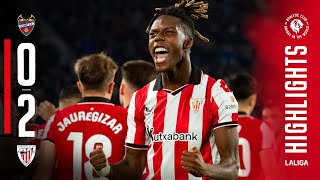 Resumen Levante Ud 0-2 Athletic Club J14 Laliga Ea Sports