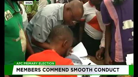 Osun APC members commend smooth conduct of Governorship primary