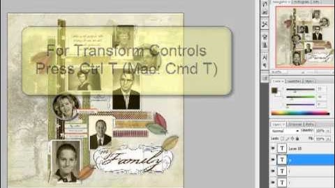 Custom Aligned Text in Photoshop and PSE