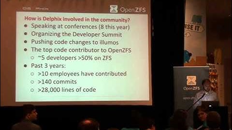 Company Lightning Talks - OpenZFS Developer Summit 2014