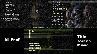 All fnaf title screen noises (Fnaf 1,2,3)