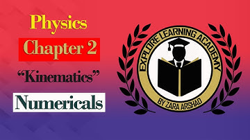 Class 9th | Physics | Chapter 2 - Numerical Problems | PTB | Explore Learning Academy