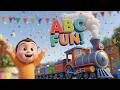 Choo Choo ABC Train Baby 🚂👶 | Fun Alphabet Learning Train Adventure for Toddlers and Kids
