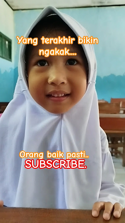 Pasti ikut ketawa melihat jawabannya...!