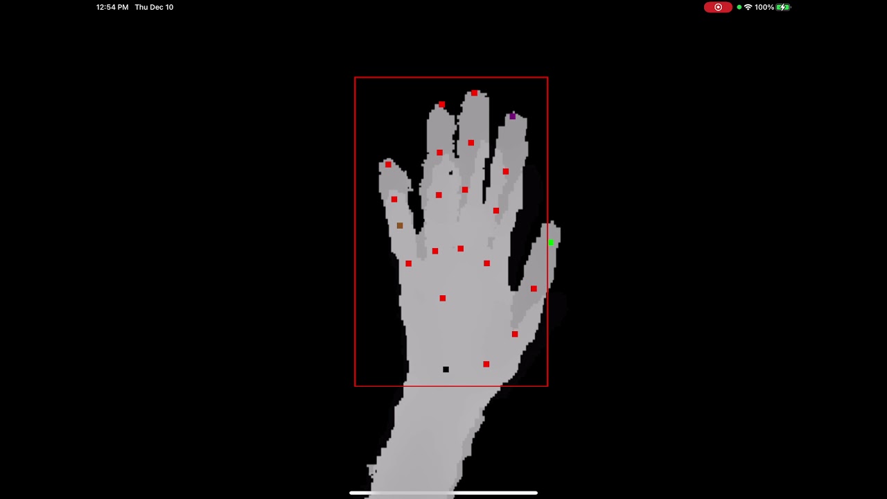 iOS Hand Visualizer - YouTube