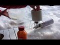 雪が降ったからキムチ鍋を作ってみた　レギュレーターストーブST 310