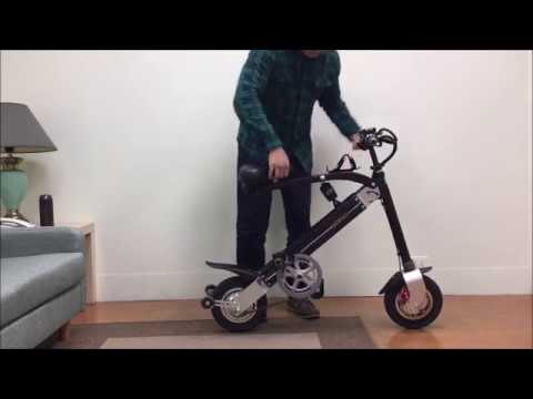 山久電動車(02)27390490，39ebike電動自行車2019任閒騎折疊電動自行車展開折疊方式