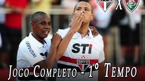 São Paulo X Fluminense - Brasileirão 2013 - JOGO COMPLETO - 1° TEMPO