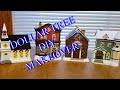 DIY Dollar Tree 2020 Christmas Village Makeover
