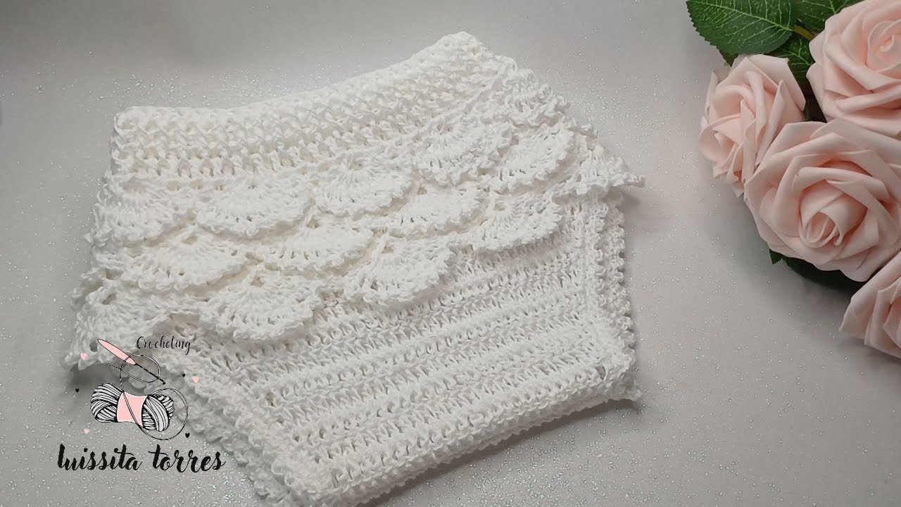 ¡Demasiado Bonito!🥰 Patrón de Crochet para bebés coquetas luciendo a la Moda.Fácil y Rápido de tejer