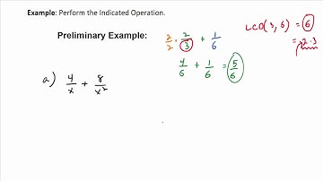 Video 6.2.2: Adding/Subtracting Rational Expressions (Unlike Denominators)