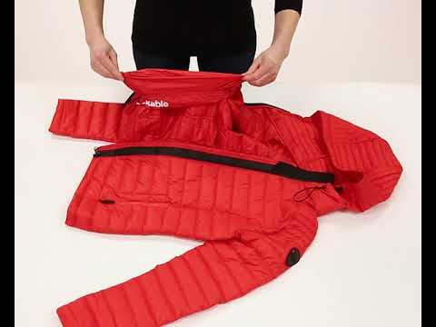 How to fold a Pajar packable jacket