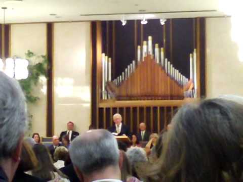 Elder Marlin K. Jensen of the First Quorum of the Seventy Speaks at Special Stake Conference Pt.1