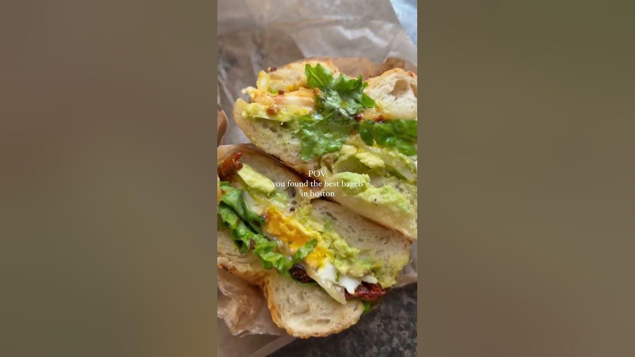 Best Bagels in Boston Bagelsaurus Cambridge Massachusetts YouTube