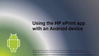 Using the HP ePrint App on your Android Device screenshot 5