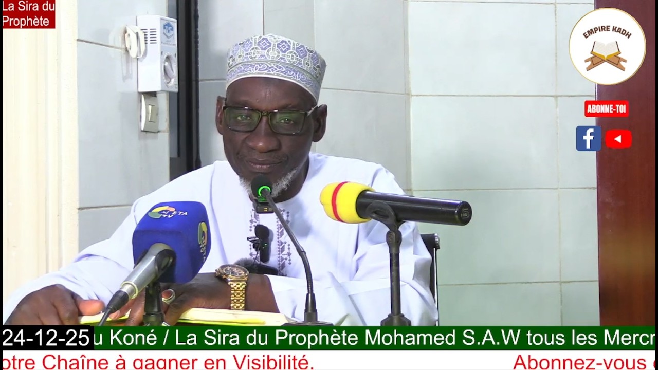 Imam Madou Koné la Sira du Prophète Mohamed S.A.W le rappel profite au croyant (39)