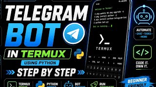 Telegram Bot in Termux 🔥 Step by Step Guide | Hindi