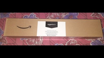AmazonBasics Extended Gaming Mouse Pad :UNBOXING AND REVIEW