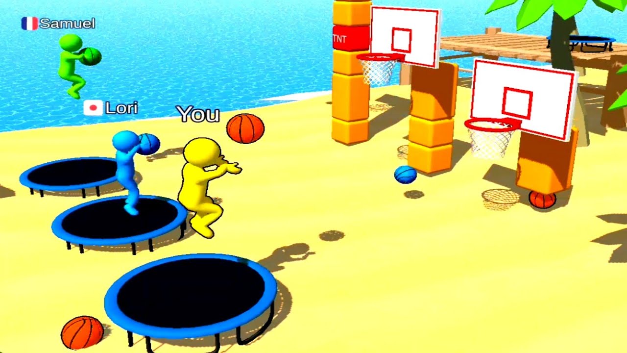 JUMP DUNK 3D ALL LEVELS #30 GAMEPLAY - YouTube