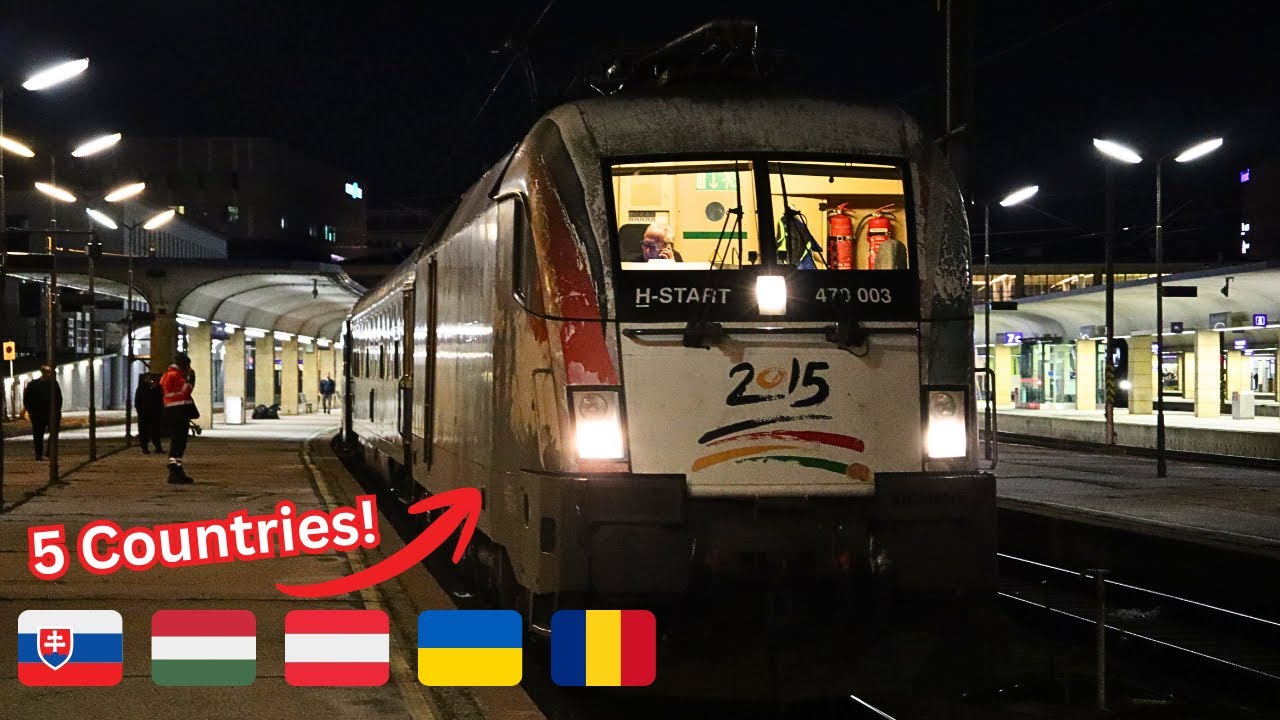 Abfahrt des ÖBB D 347 