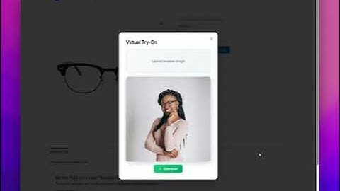 Eyewear Virtual Try on Popup | WooCommerce WordPress Plugin
