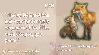 M4M | Comfort for Being Fussy, Frustrated and Non-verbal | Age Regression Comfort Audio