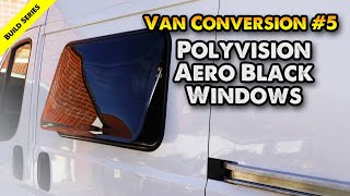 Unbox & install Polyvision Aero Black windows for camper van. Ducato/Relay/Boxer/Ram Promaster. Fiat Ducato Window Van