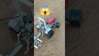 Rc Tractor Working With Harrow dc motor working #swaraj #johndeere #rc #diy JohnDeere tractor swaraj