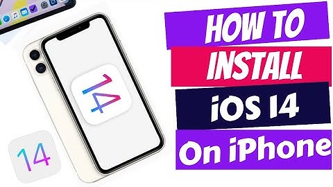 How To install  iOS 14 Public Beta 2 [No Computer]