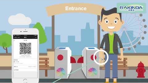 Mobile phone scan two - dimensional barcode check ticket