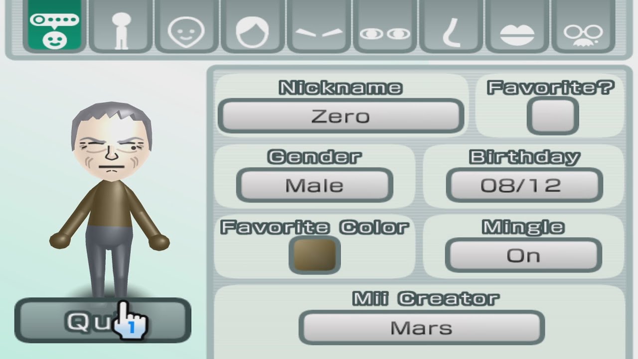 MiIページ　qm Major Zero - Metal Gear Solid - Mii 3274 - YouTube