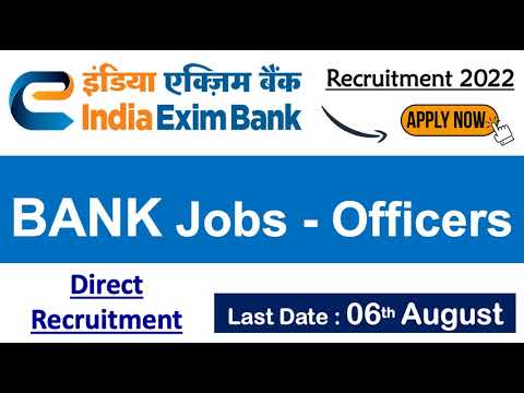 EXIM bank job-OFFICERS #governmentjobs #engineeringjobs #mbajobs #bankjobs #bank #banking #officers