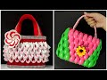 2 Model Tas Cantik Dari Botol Plastik Bekas | Beautiful Bags From Plastic Bottles | Bags DIY