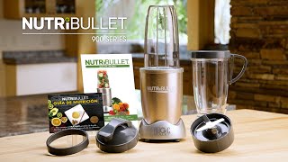 Jugos frescos y nutritivos en segundos con Nutribullet 900 | Más potencia -  YouTube