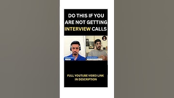 Are you struggling to get interview calls? | Interview Tips #freshers #linkedin #naukri