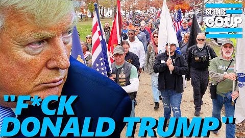 VERONTWAARDIGDE oorlogsveteranen STORMEN D.C.: "Fu*k Donald Trump!"