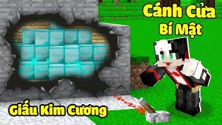 REDHOOD SỞ HỮU CÁNH CỬA BÍ MẬT GIẤU KIM CƯƠNG SIÊU AN TOÀN TRONG MINECRAFT*CHẾ TẠO CÁNH CỦA BÍ MẬT