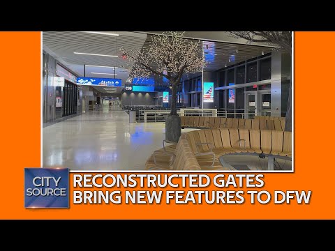 Newly Reconstructed Gates Open at DFW Airport