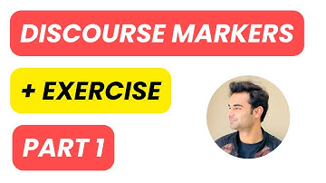Discourse Markers with Examples and Exercise Part 4 - 2024 | Shayan Balouch