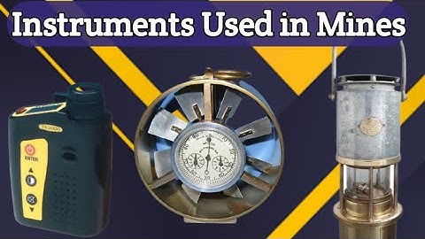 Instruments used in Mines || Important for WCL Mining Sirdar ,Gas Testing ,Overman ,SMC/FMC Exams
