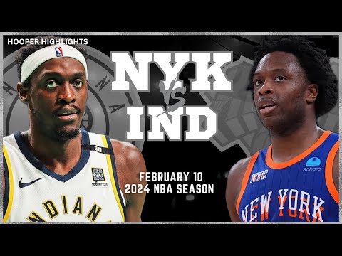 New York Knicks vs Indiana Pacers Full Game Highlights 