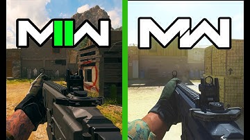 Shoot House and M13 Comparison (Modern Warfare 2 Season 1)