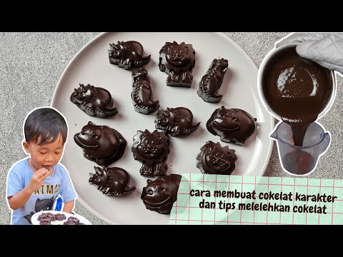 Cara Membuat Coklat Dari Coklat Batangan