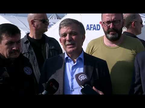 11. Cumhurbaşkanı Abdullah Gül, Hatay’da Deprem Bölgelerini Ziyaret Etti - 24.02.2023