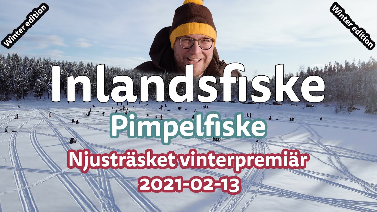 Inlandsfiske - Ett vinteravsnitt på Njusträsket